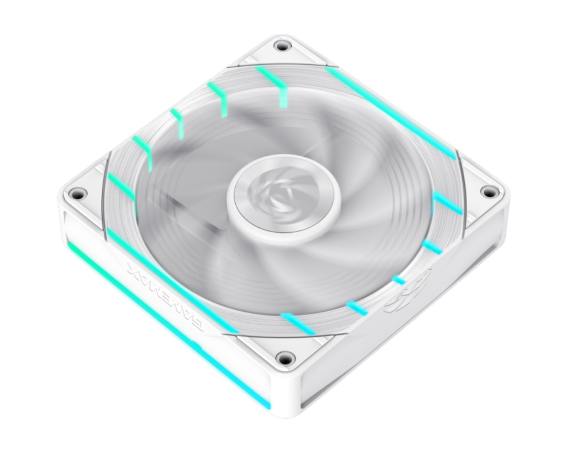 Matériels informatique ventilateur GAMEMAX Tornado T12 ARGB Blanc infinytech Réunion 03