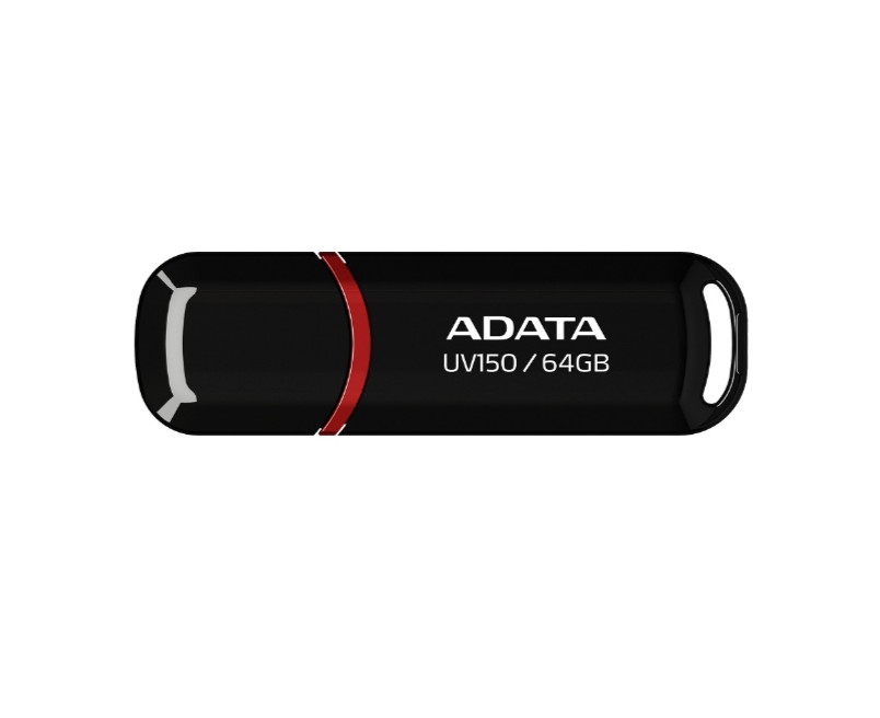 Matériels informatique clé USB 3.2 ADATA UV150 64Go Noire infinytech Réunion 01