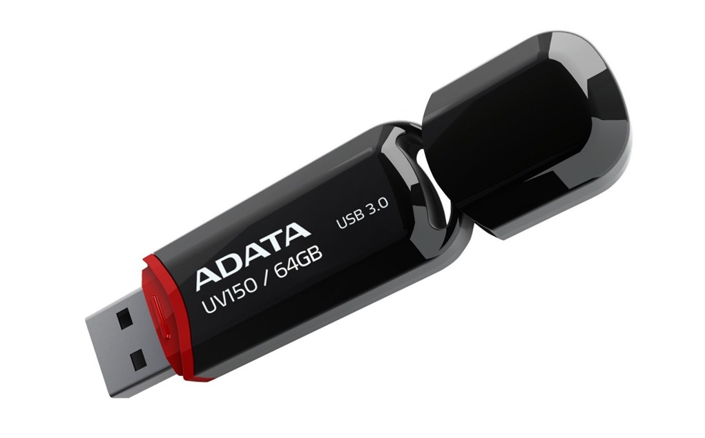 Matériels informatique clé USB 3.2 ADATA UV150 64Go Noire infinytech Réunion 03