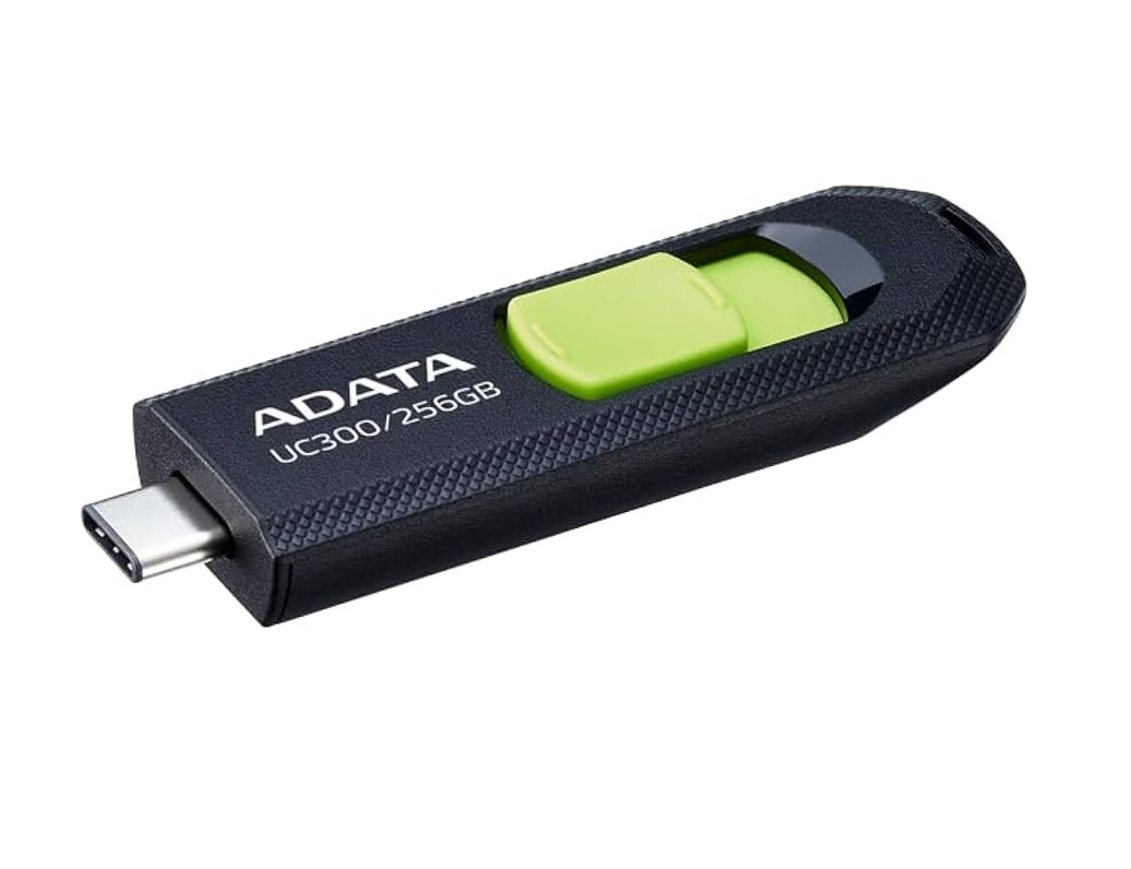 Matériels informatique clé USB-C ADATA UC300 256Go Noire infinytech Réunion 01