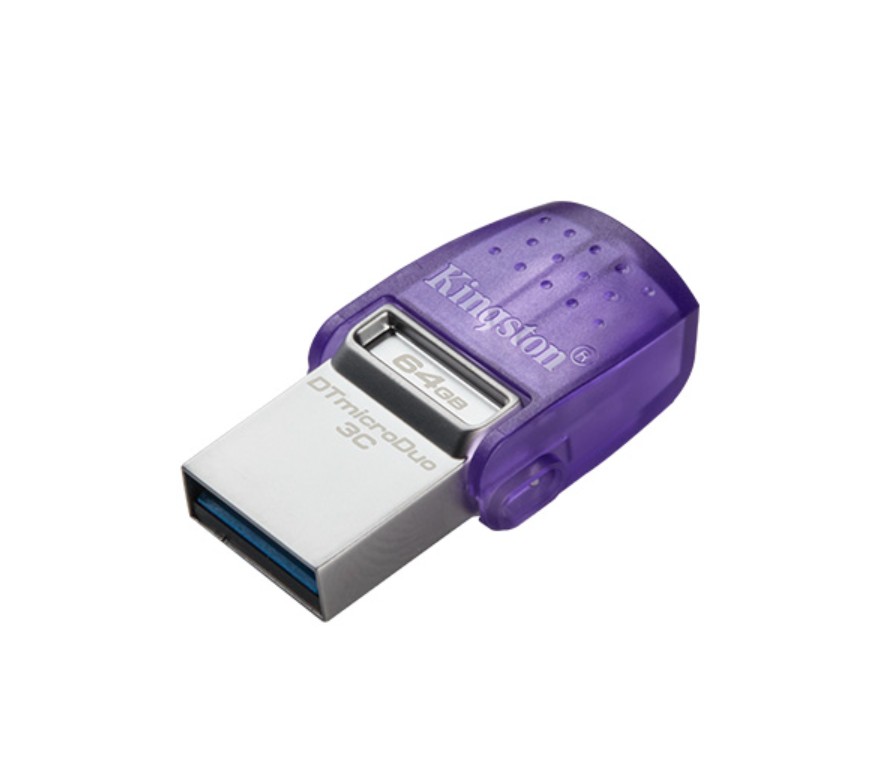 Matériels informatique Clé USB KINGSTON DataTraveler microDuo 3C 64Go infinytech Réunion 01