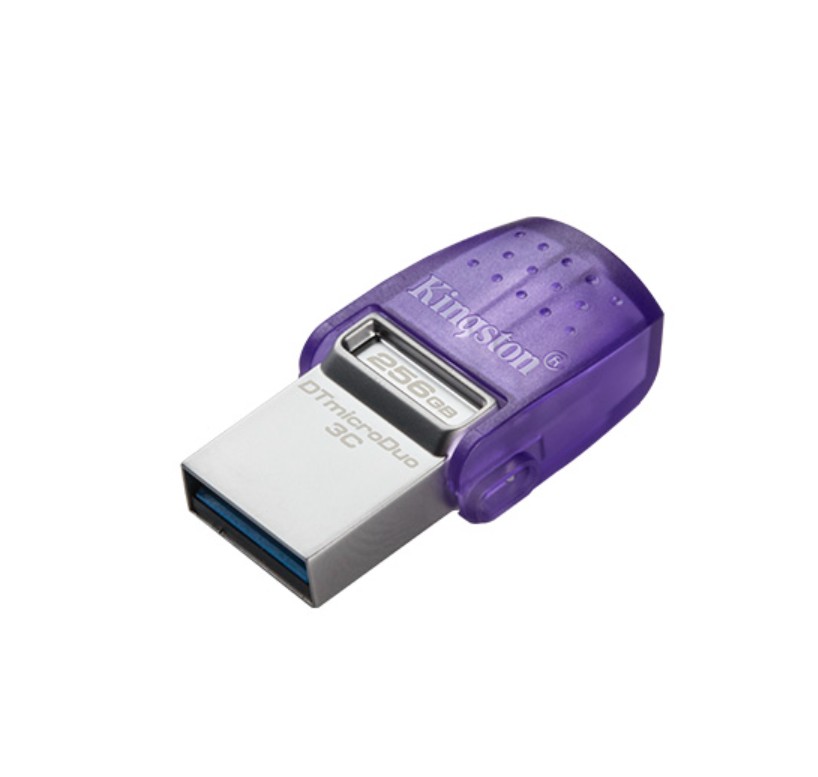 Matériels informatique Clé USB KINGSTON DataTraveler microDuo 3C 256Go infinytech Réunion 01