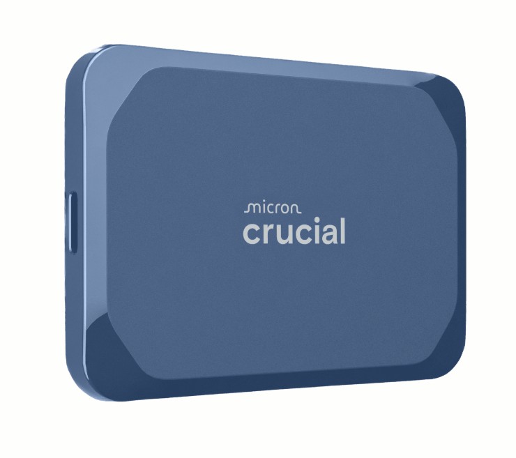 Matériels informatique SSD externe CRUCIAL X10 4To Bleu infinytech Réunion 01