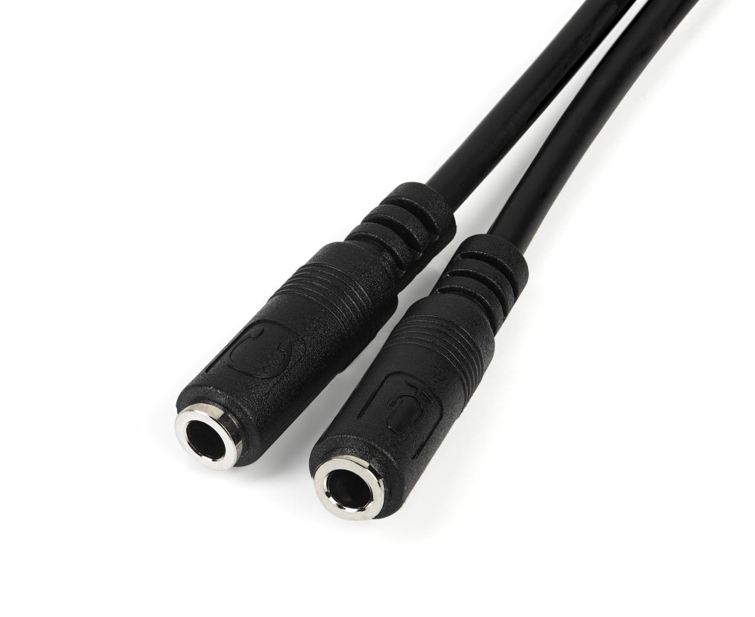 Matériels informatique adaptateur STARTECH Jack 3.5 Mâle vers 2 x Jack 3.5 Femelle Noir infinytech Réunion 02