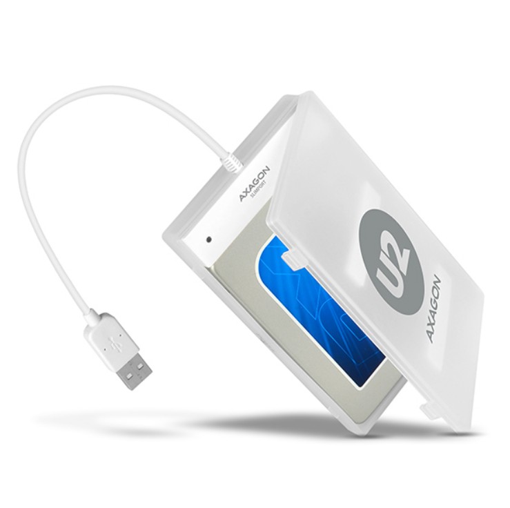 Matériels informatique boitier USB 2.0 AXAGON ADSA-1S pour disque SATA 2.5 infinytech Réunion 01