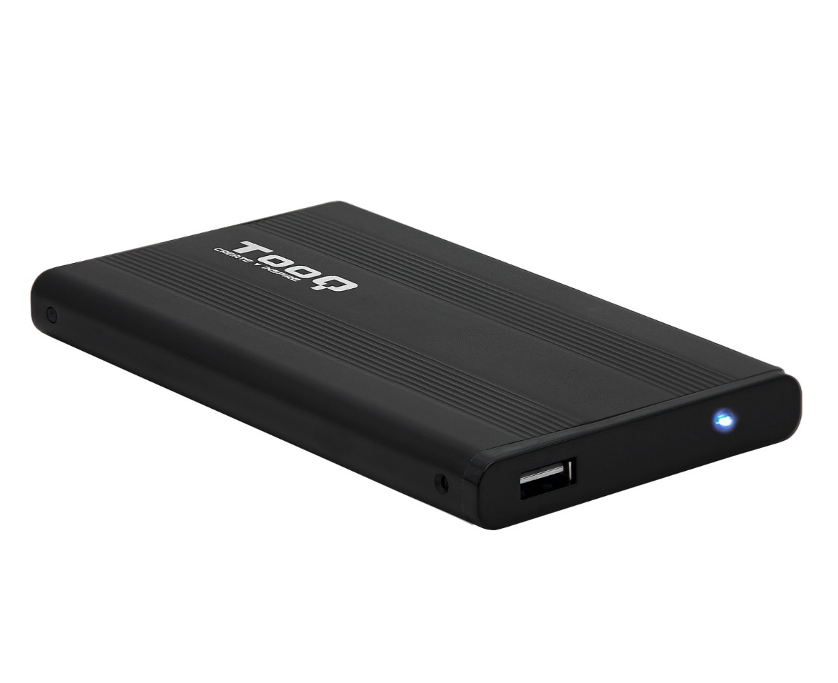 Matériels informatique boitier USB 2.0 TOOQ TQE-2510B pour HDD SATA 2.5 infinytech Réunion 01