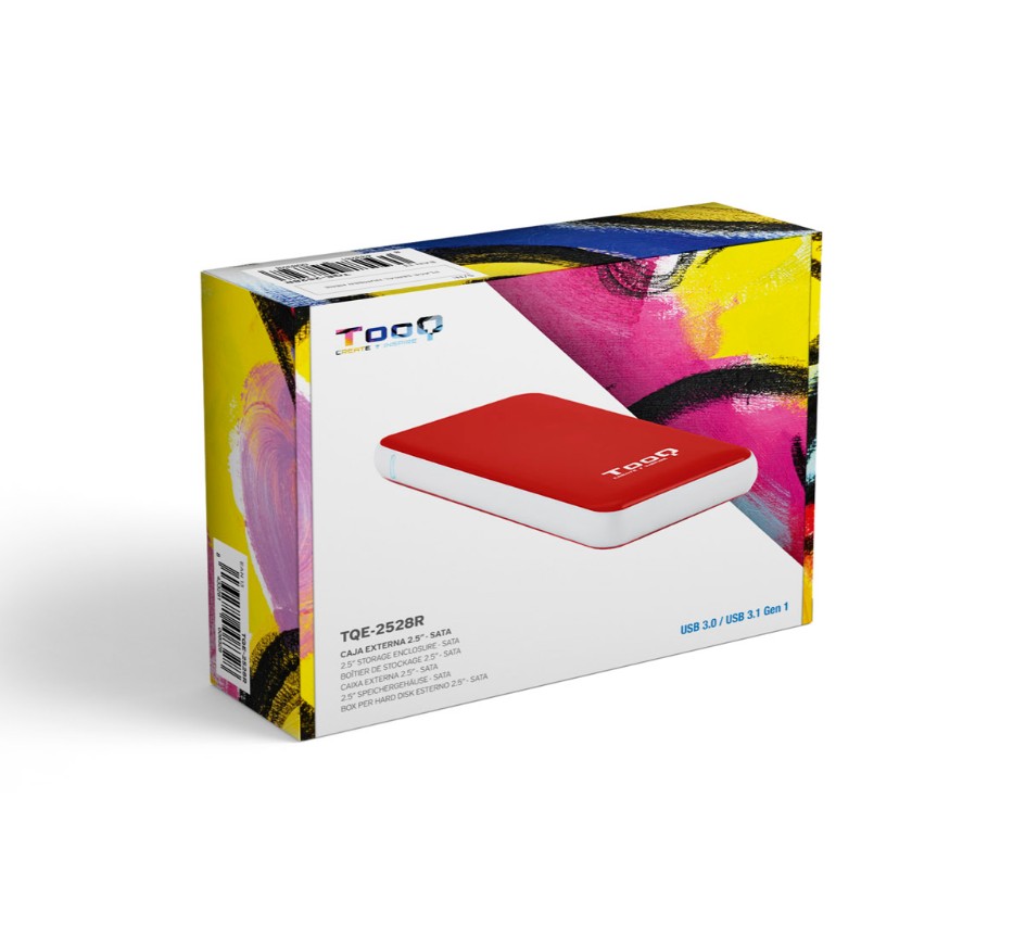 Matériels informatique boitier USB 3.1 TOOQ TQE-2528R infinytech Réunion 02