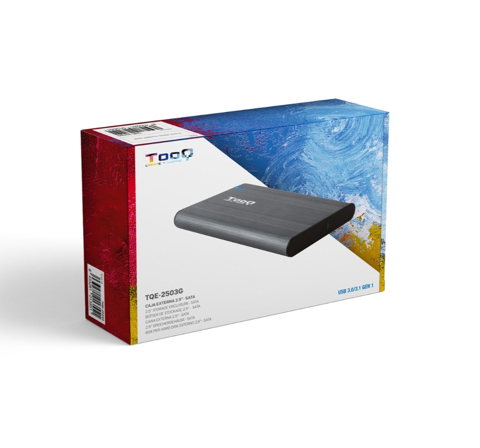 Matériels informatique boitier USB 3.1 TOOQ TQE-2503G infinytech Réunion 02