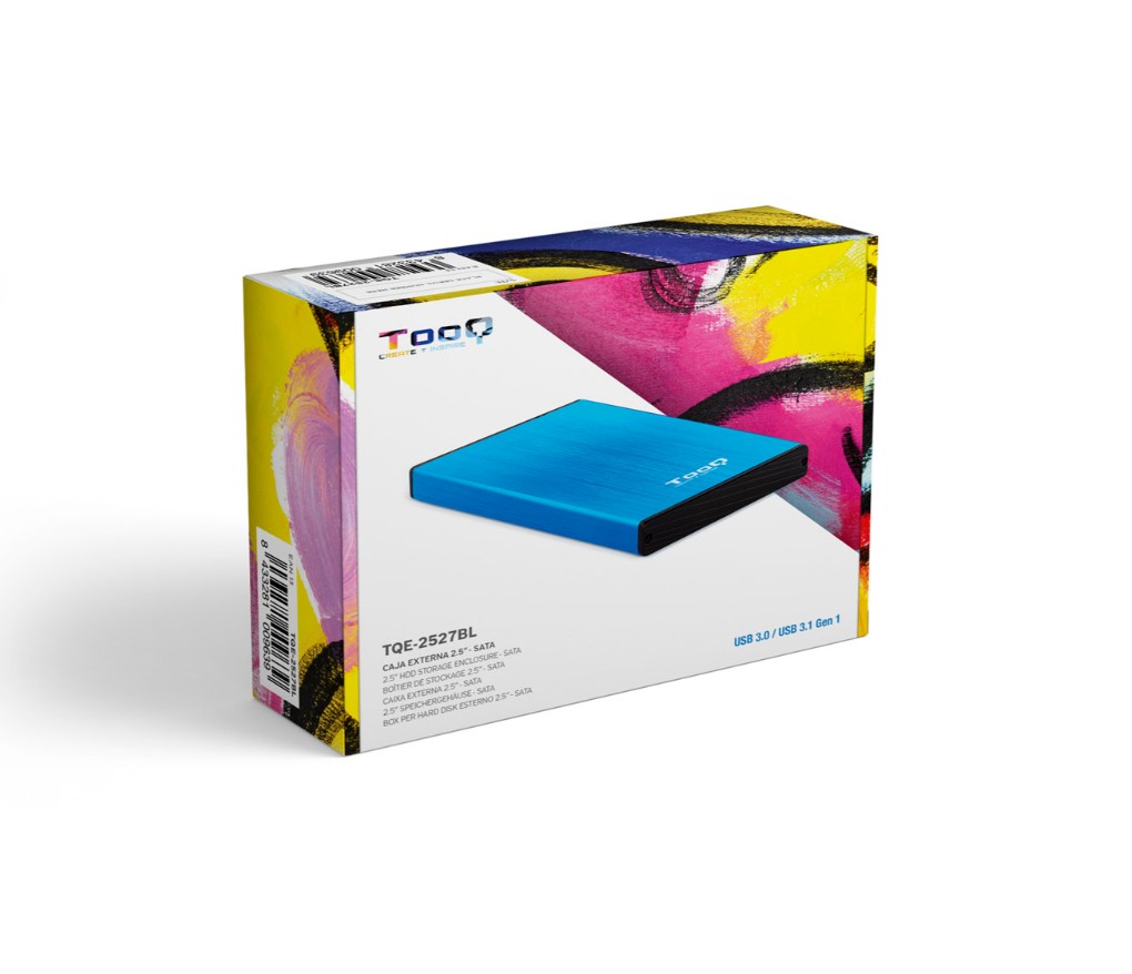 Matériels informatique boitier USB 3.1 TOOQ TQE-2527BL infinytech Réunion 02