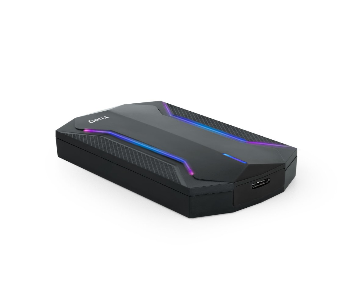 Matériels informatique boitier USB 3.1 TOOQ TQE-2599RGB infinytech Réunion 04