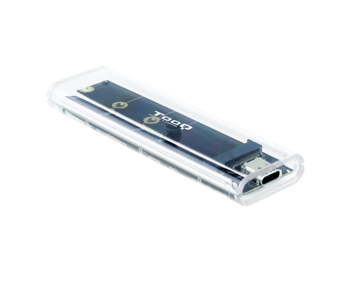 Matériels informatique boitier USB-C TOOQ TQE-2200 pour SSD M.2 NGFF infinytech Réunion 01