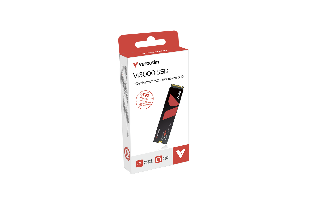 Matériels informatique SSD M.2 NVMe PCIe VERBATIM Vi3000 256Go infinytech Réunion 02