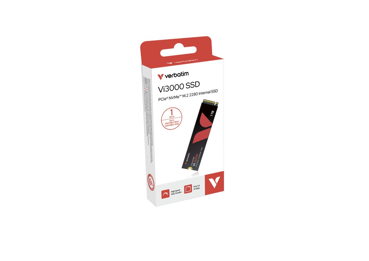 Matériels informatique SSD M.2 NVMe PCIe VERBATIM Vi3000 1To infinytech Réunion 02