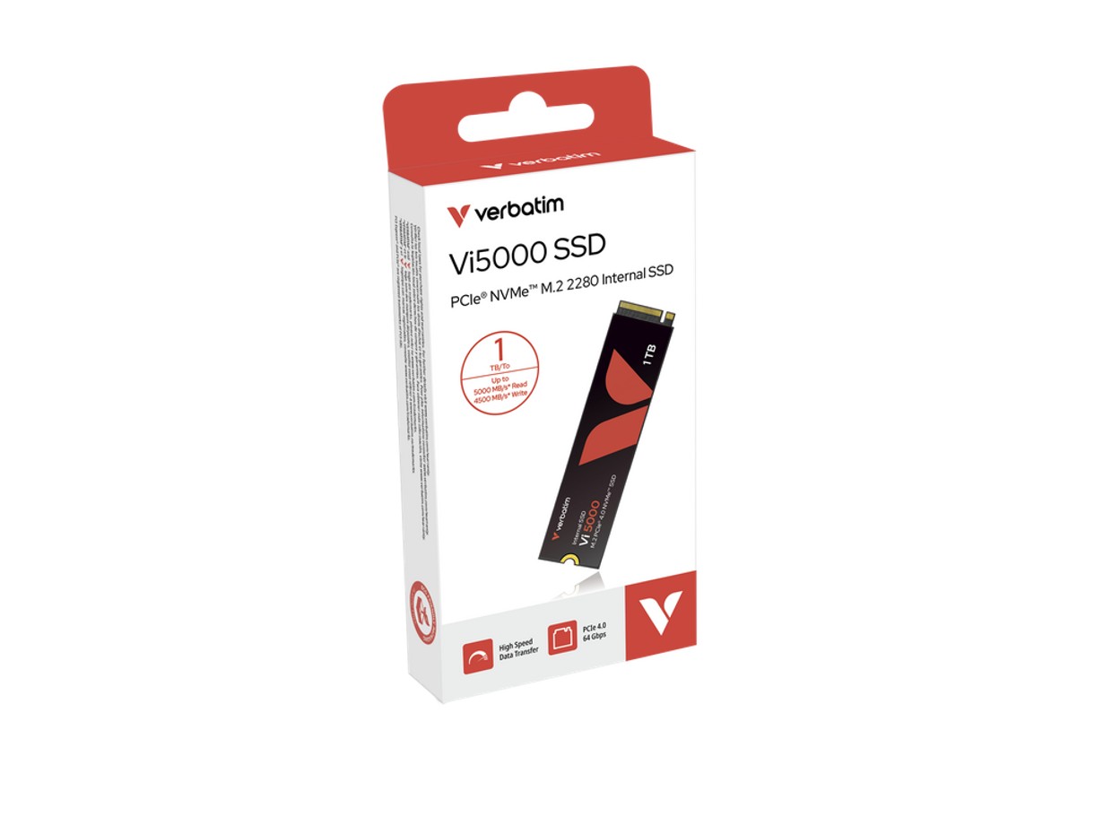 Matériels informatique SSD M.2 NVMe PCIe VERBATIM Vi5000 1To infinytech Réunion 03