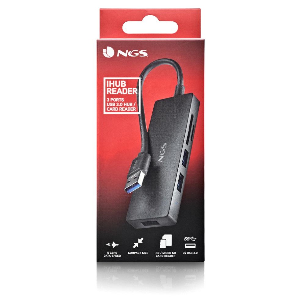 Matériels informatique HUB USB 3.0 NGS IHUB READER infinytech Réunion 15