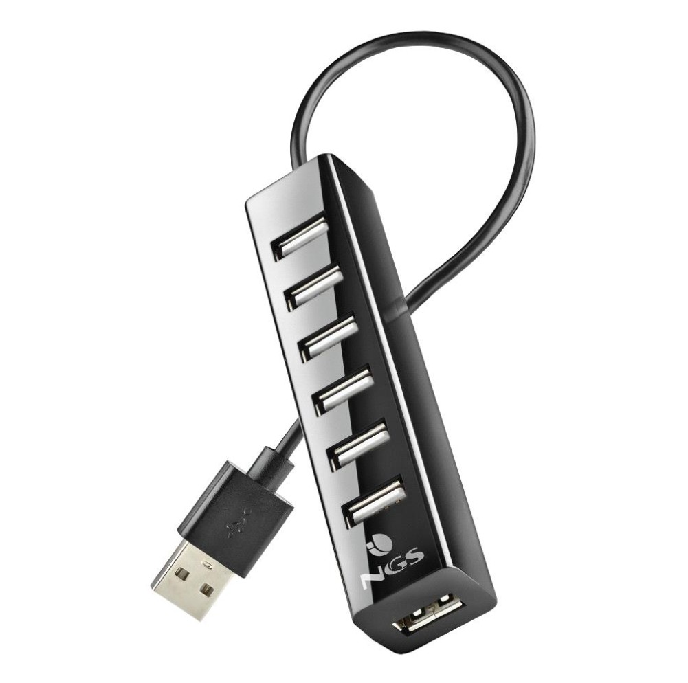 Matériels informatique HUB USB 2.0 NGS IHUB7 Tiny infinytech Réunion 03