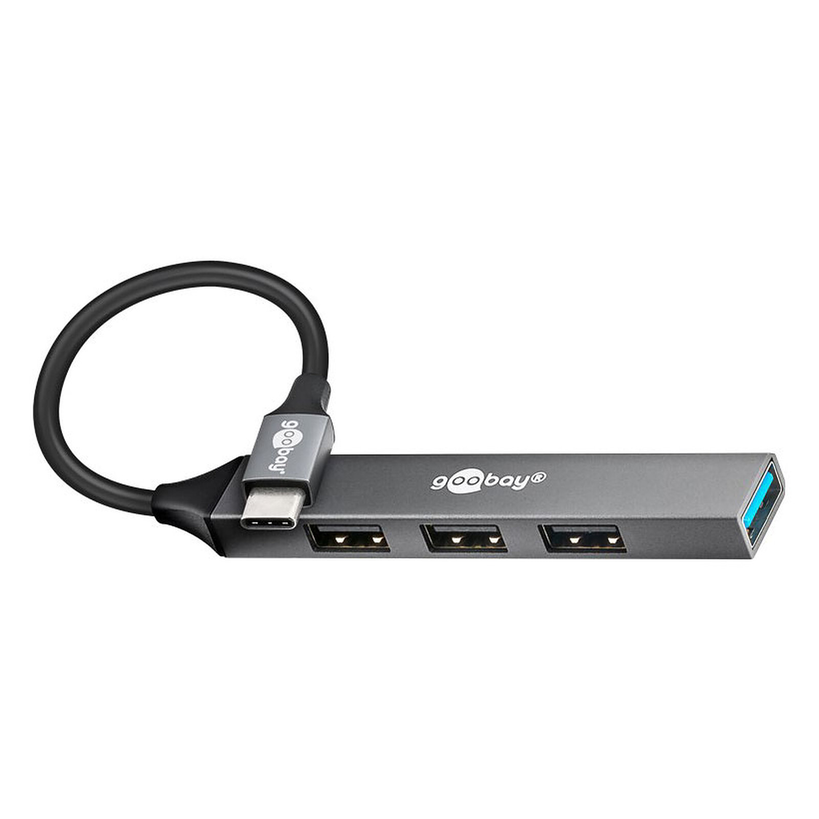 Matériels informatique HUB USB-C GOOBAY 74457 infinytech Réunion 01