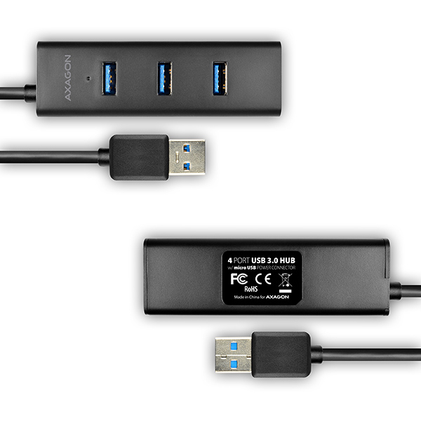Matériels informatique hub USB 3.0 AXAGON HUE-S2B infinytech Réunion 05