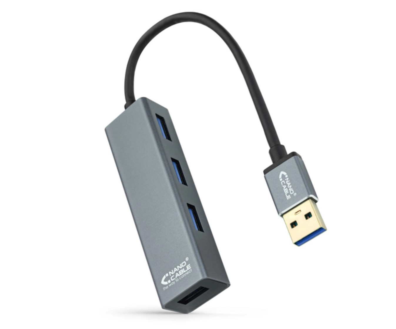 Matériels informatique Hub USB 3.0 NANOCABLE 4 ports infinytech Réunion 01