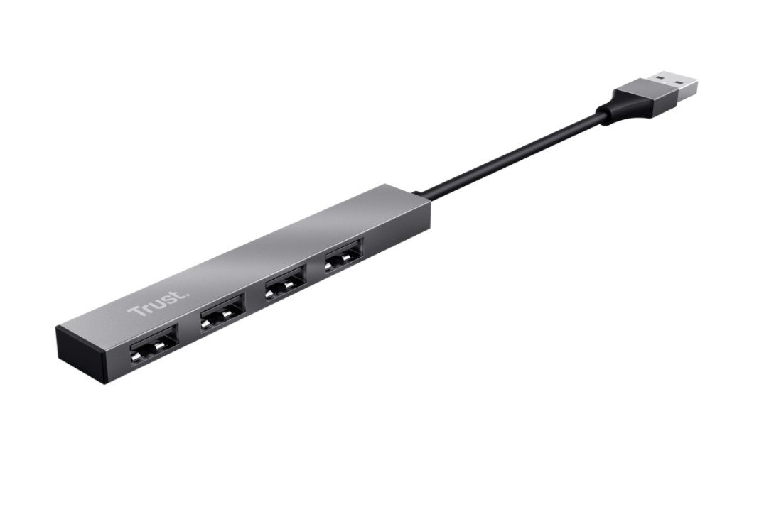 Matériels informatique hub USB 2.0 TRUST Halyx 4 ports USB 2.0 infinytech Réunion 03