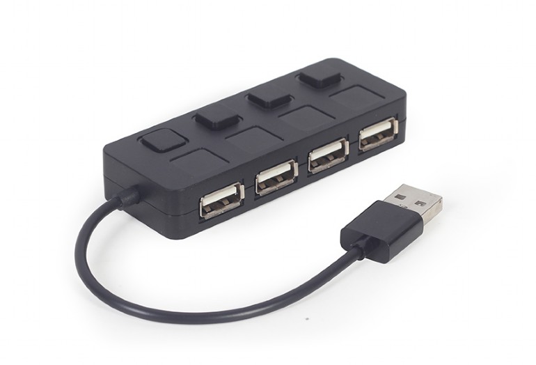 Matériels informatique hub USB 2.0 GEMBIRD UHB-U2P4-05 infinytech Réunion 01