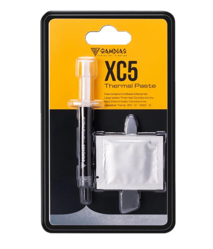 Matériels informatique pâte thermique GAMDIAS XC5 4g infinytech Réunion 02