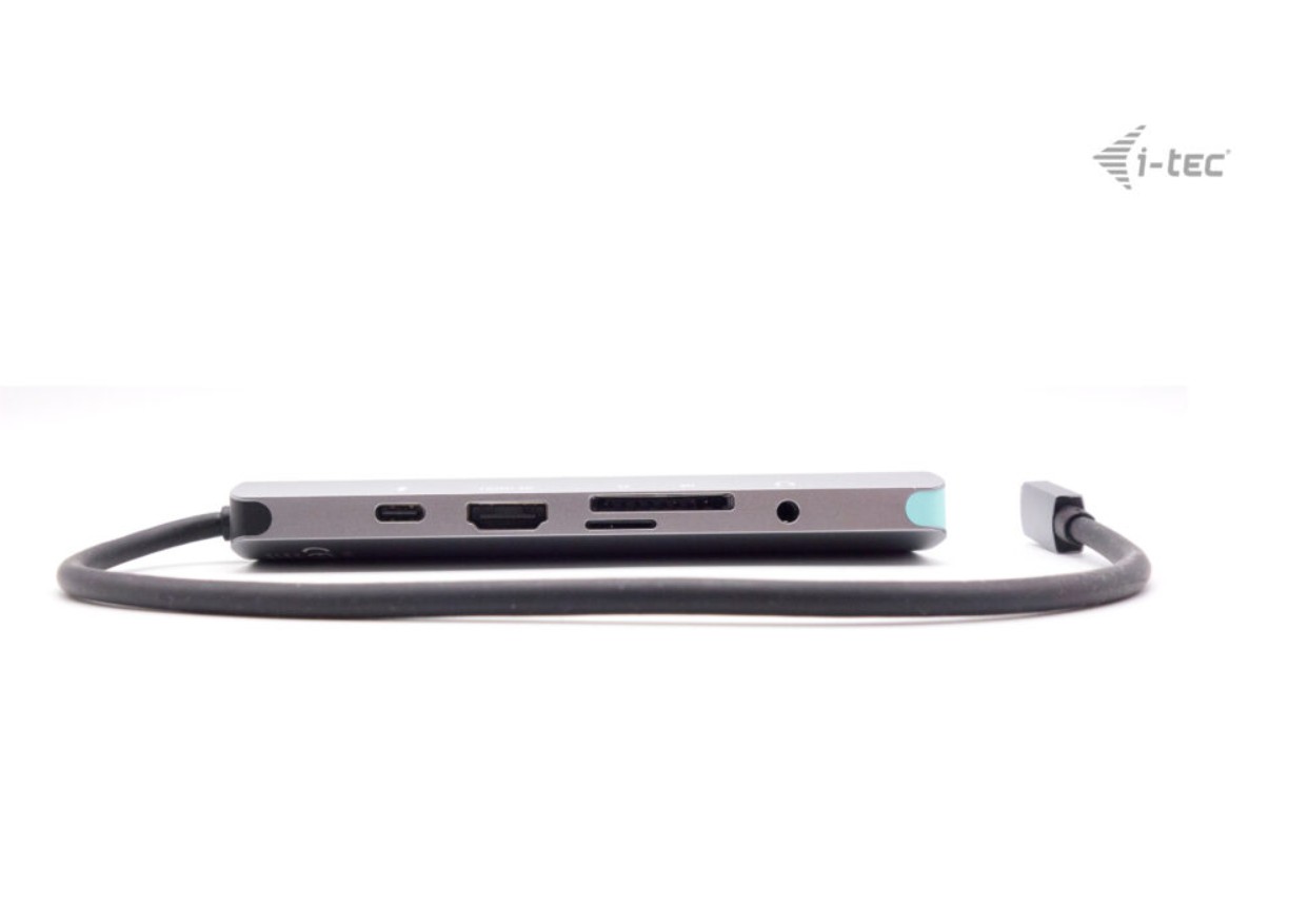 Matériels informatique adaptateur USB-C i-tec Metal Nano Docking Station 4K Power Delivery 100 W infinytech Réunion 03