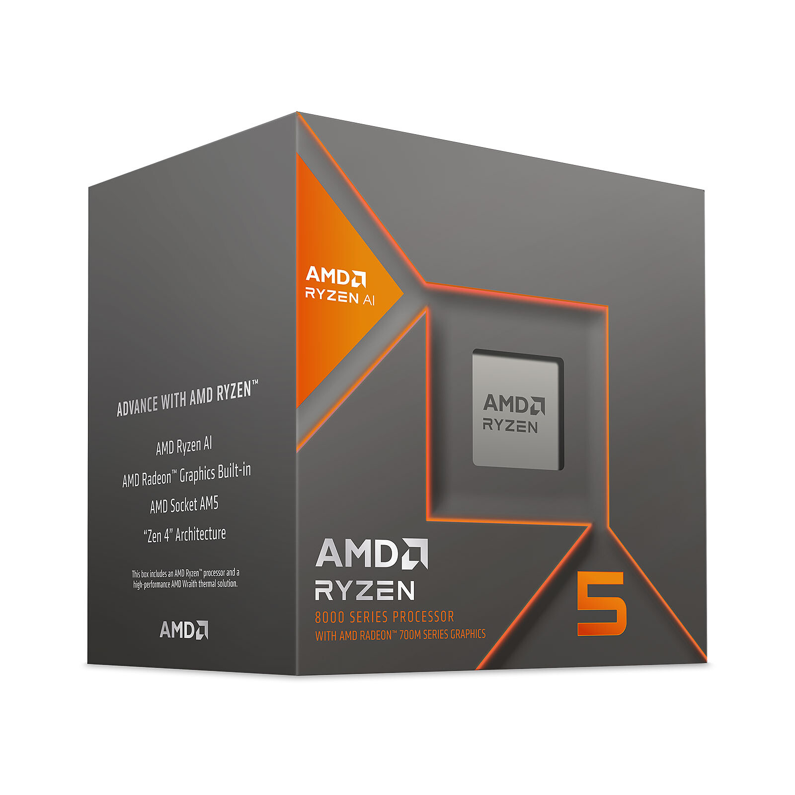 Matériels informatique processeur AMD Ryzen5 8600G infinytech Réunion 01