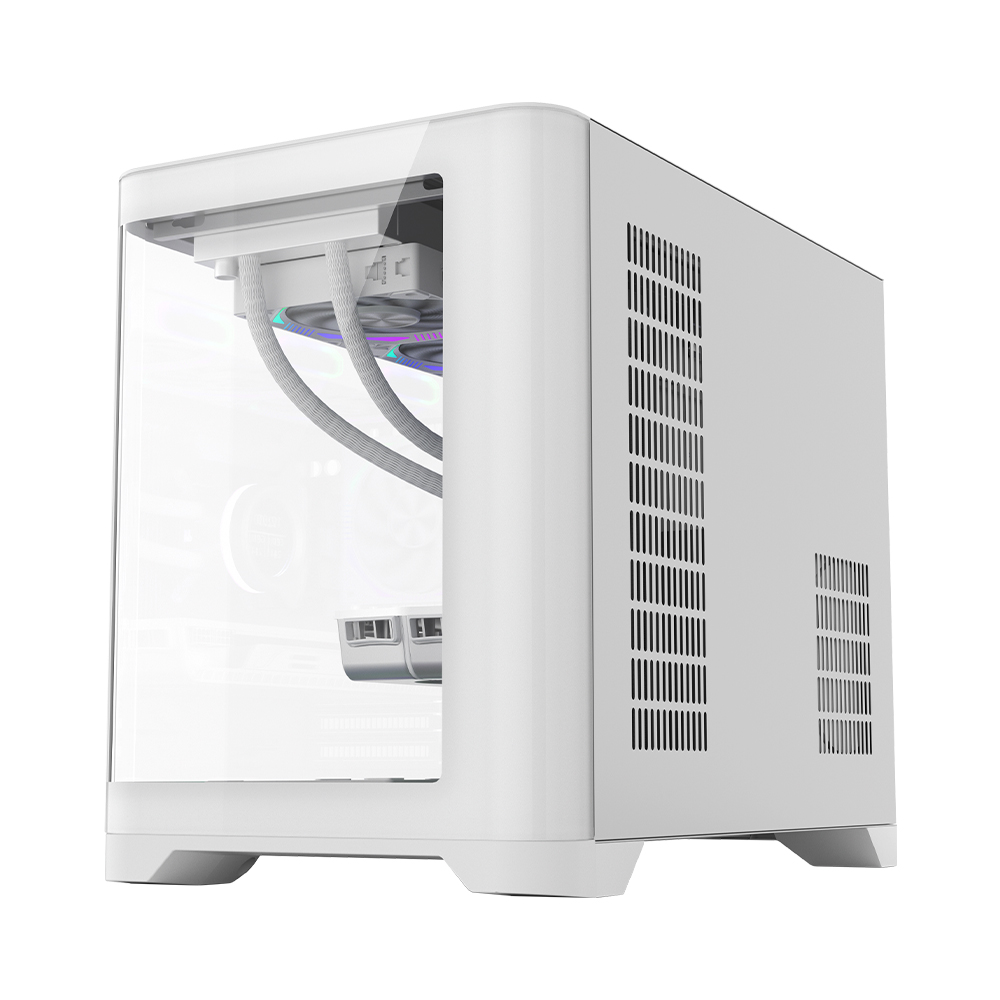 Matériels informatique boitier 1ST PLAYER UView 6 Blanc infinytech Réunion 02