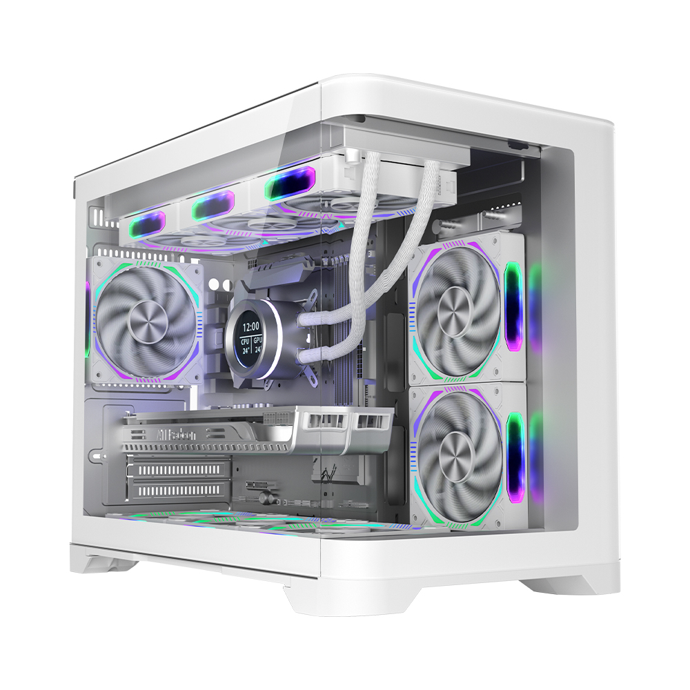 Matériels informatique boitier 1ST PLAYER UView 6 Blanc infinytech Réunion 01