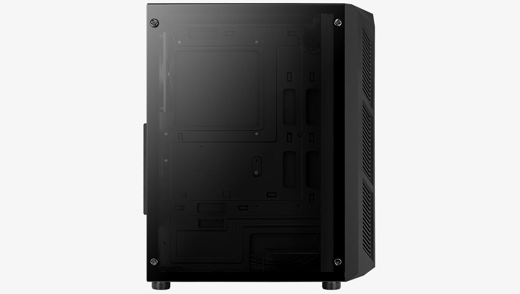 Matériels informatique boitier AEROCOOL Prime Noir infinytech Réunion 03