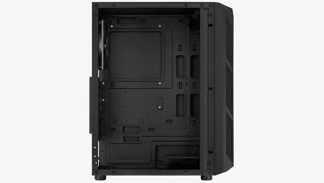 Matériels informatique boitier AEROCOOL Prime Noir infinytech Réunion 06