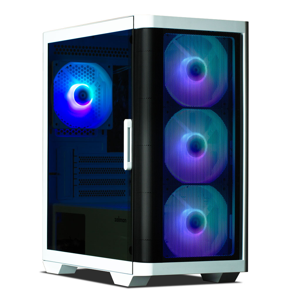 Matériels informatique ZALMAN M4 Blanc infinytech Réunion 01