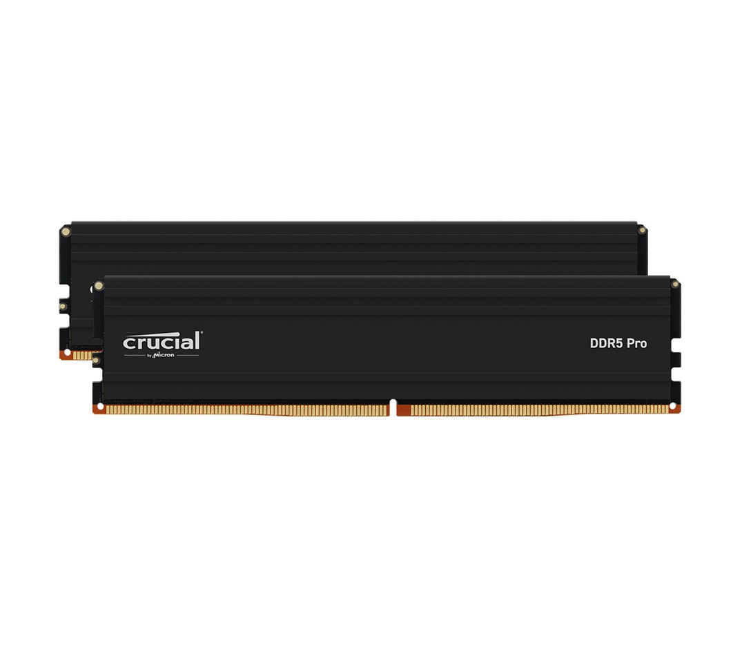 Matériels informatique DIMM CRUCIAL Pro 2x24Go DDR5 5600MHz Noir infinytech Réunion 01