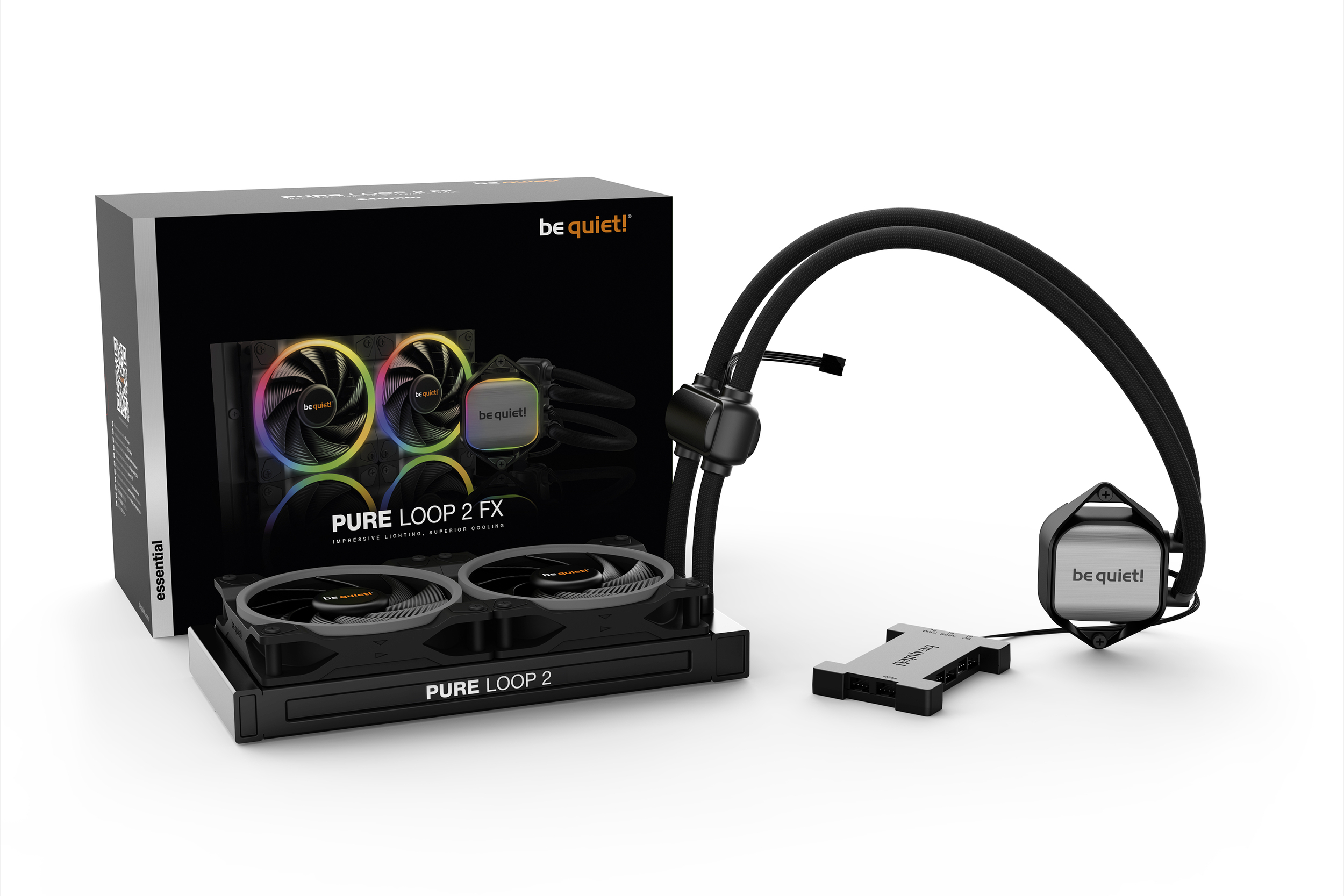 Matériels informatique watercooling BE QUIET Pure Loop 2 FX 240mm RGB infinytech Réunion 03