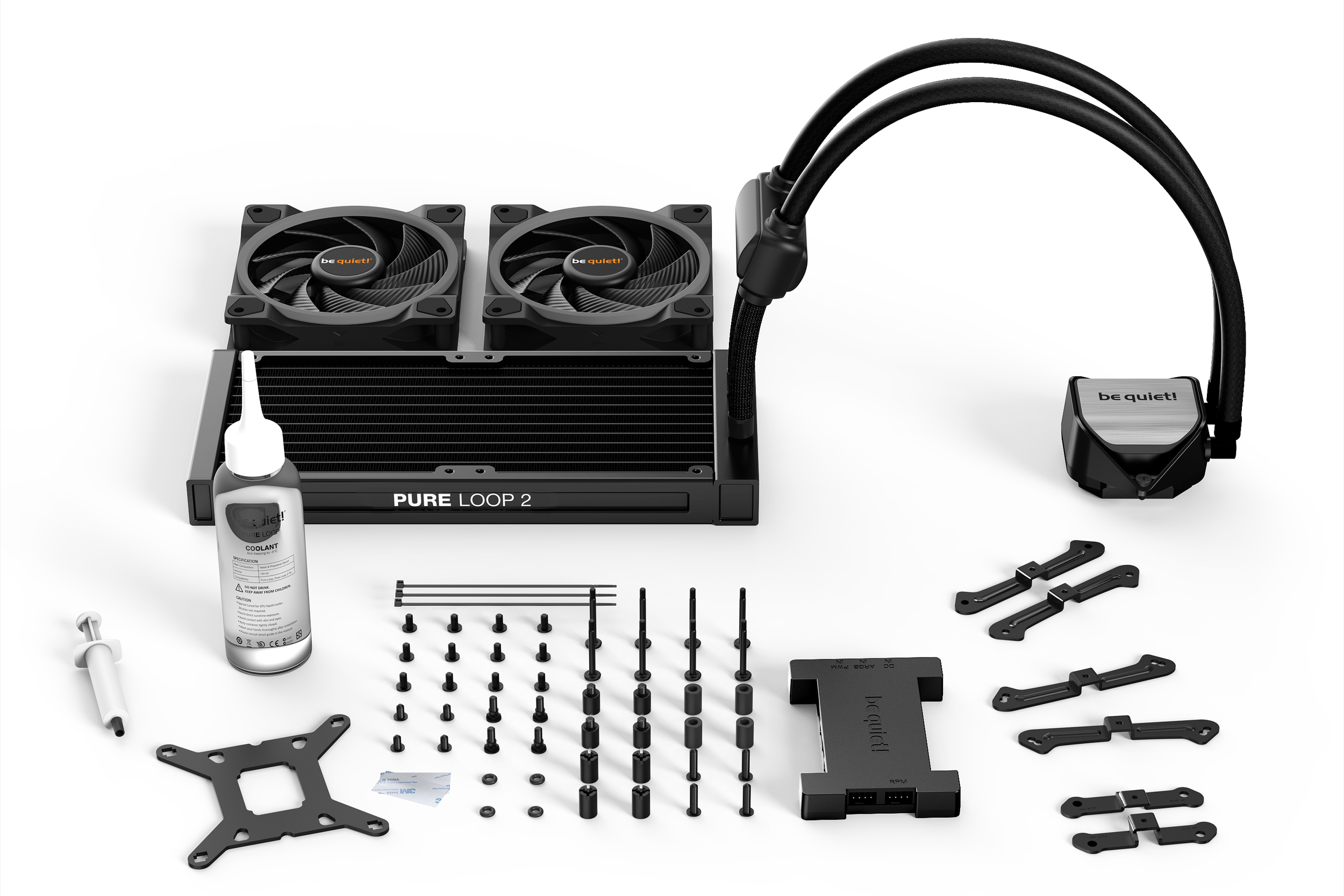 Matériels informatique watercooling BE QUIET Pure Loop 2 FX 240mm RGB infinytech Réunion 04