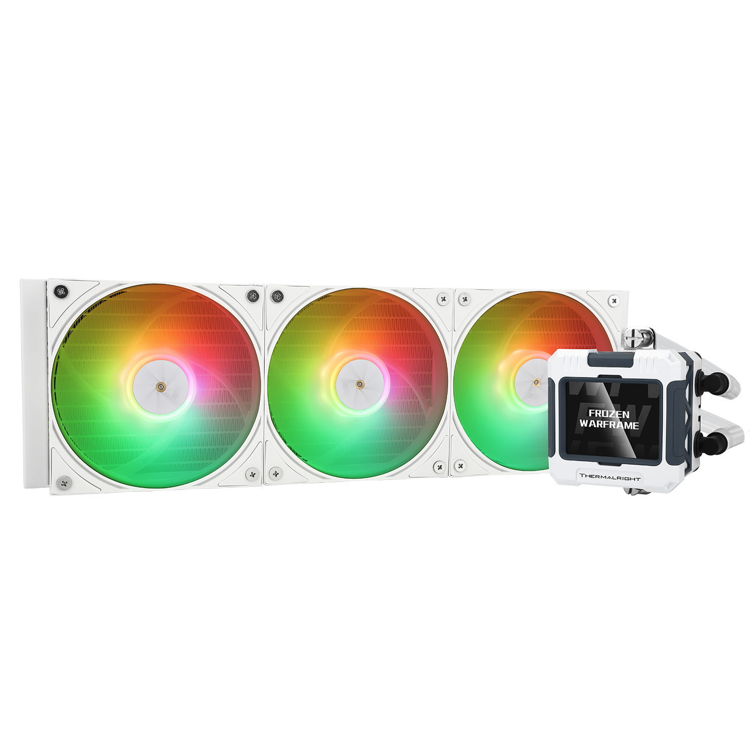 Matériels informatique THERMALRIGHT Warframe 360 ​​Frozen BLANC ARGB infinytech Réunion 01