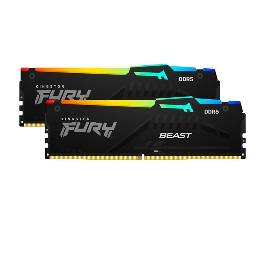 Matériels informatique DIMM KINGSTON FuryBeast 2x16Go DDR5 5600MHz RGB infinytech Réunion 01