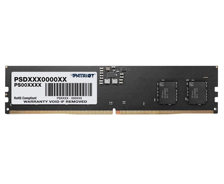 Matériels informatique DIMM PATRIOT Signature 32Go DDR5 5600MHz Noir infinytech Réunion 01
