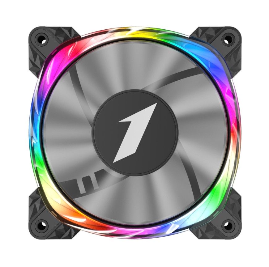 Matériels informatique 1STPLAYER FS7 120mm RGB Noir infinytech Réunion 01