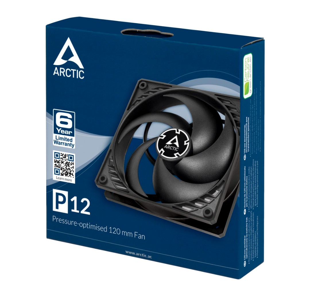 Matériels informatique ARCTIC P12 120mm Noir infinytech Réunion 04