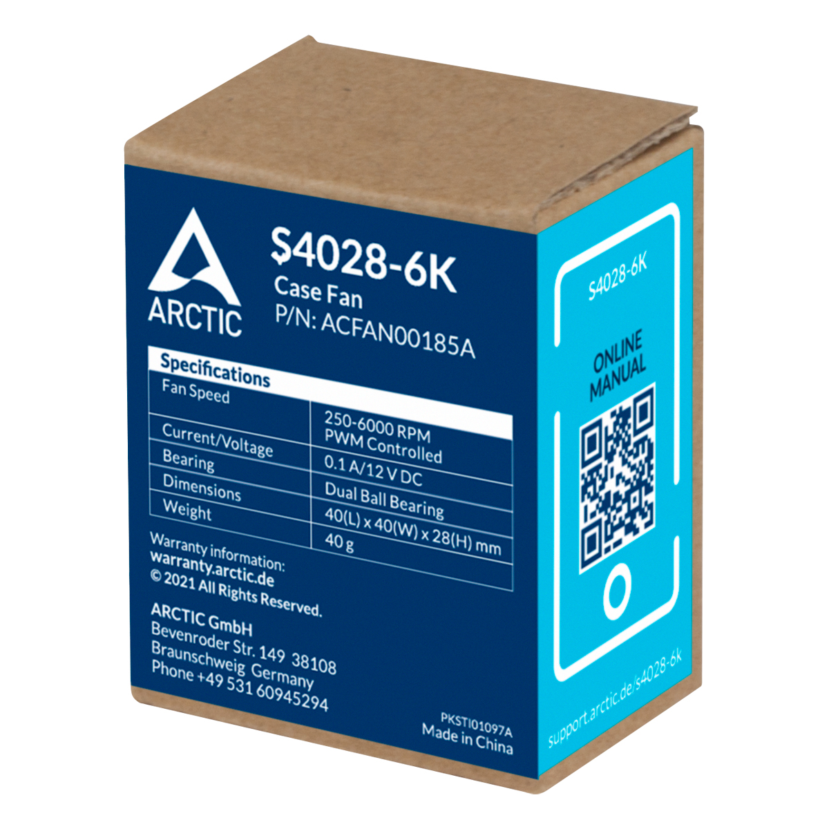 Matériels informatique ARCTIC S4028-6K 40mm Noir infinytech Réunion 05