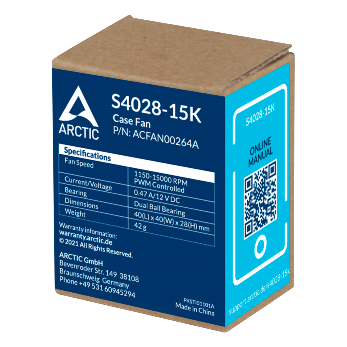 Matériels informatique ARCTIC S4028-15K 40mm Noir infinytech Réunion 04