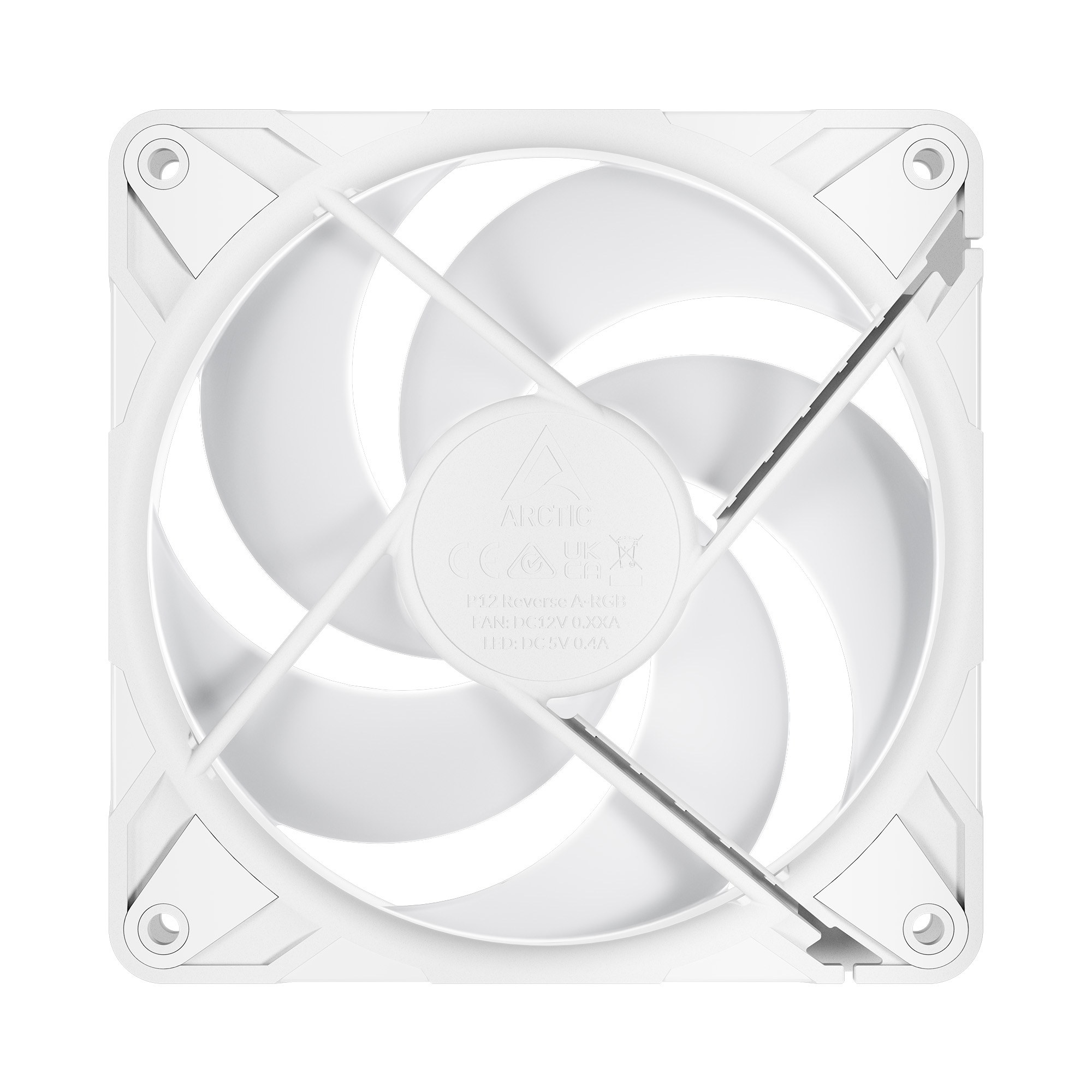 Matériels informatique ARCTIC P12 Pro Reverse PWM A-RGB 120mm Blanc infinytech Réunion 04
