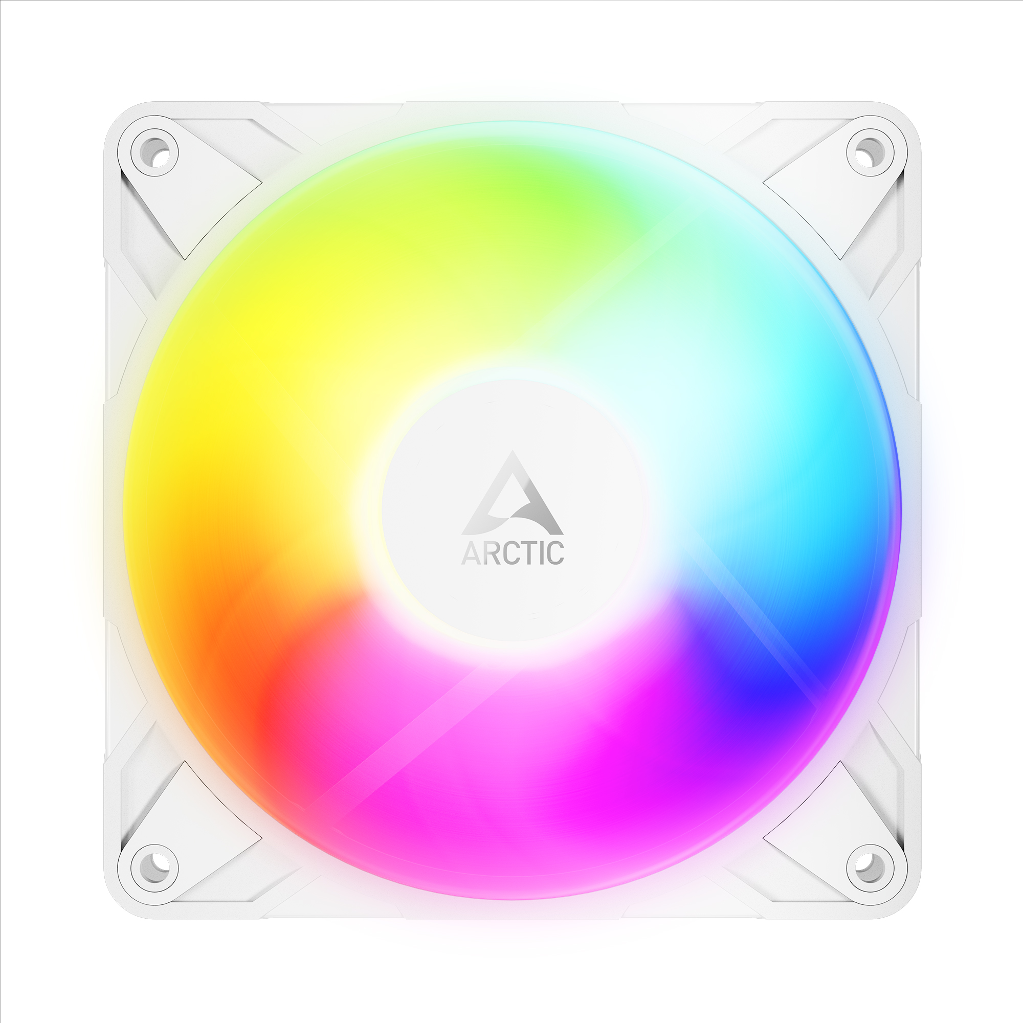 Matériels informatique ARCTIC P12 Pro Reverse PWM A-RGB 120mm Blanc infinytech Réunion 01