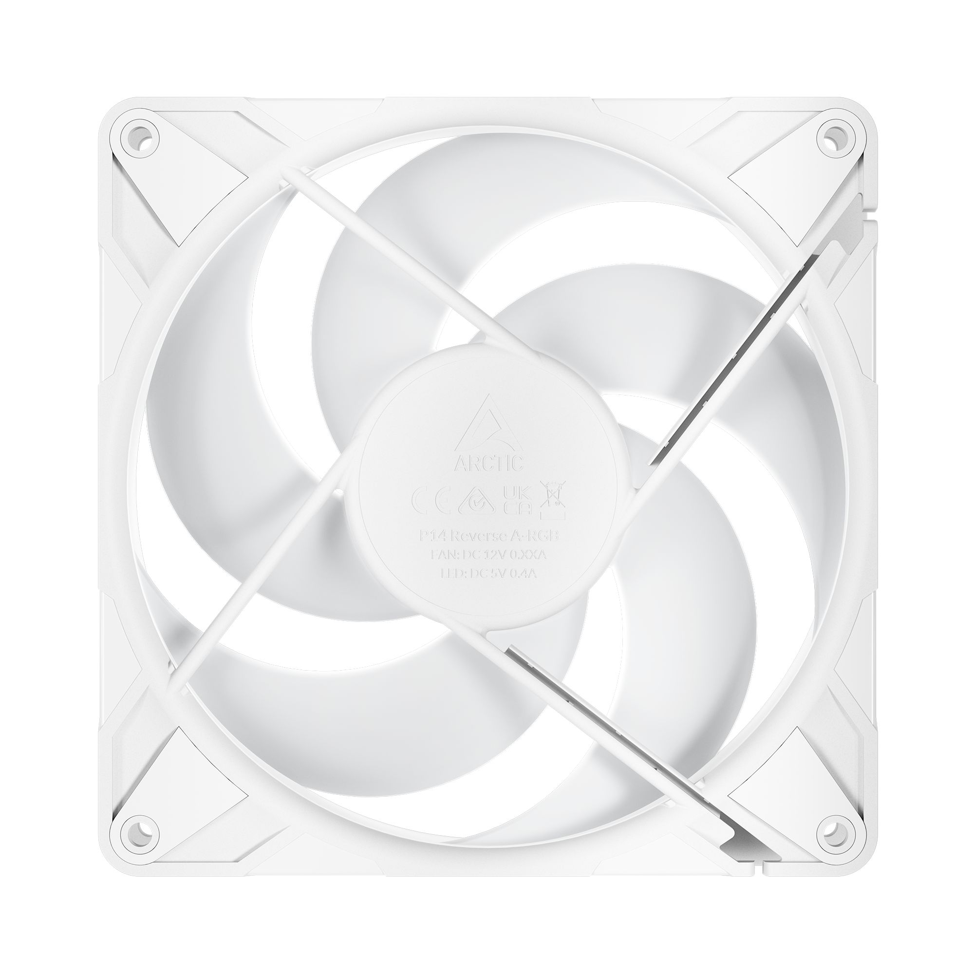 Matériels informatique Arctic P14 Pro PWM Reverse RGB 140mm Blanc infinytech Réunion 03