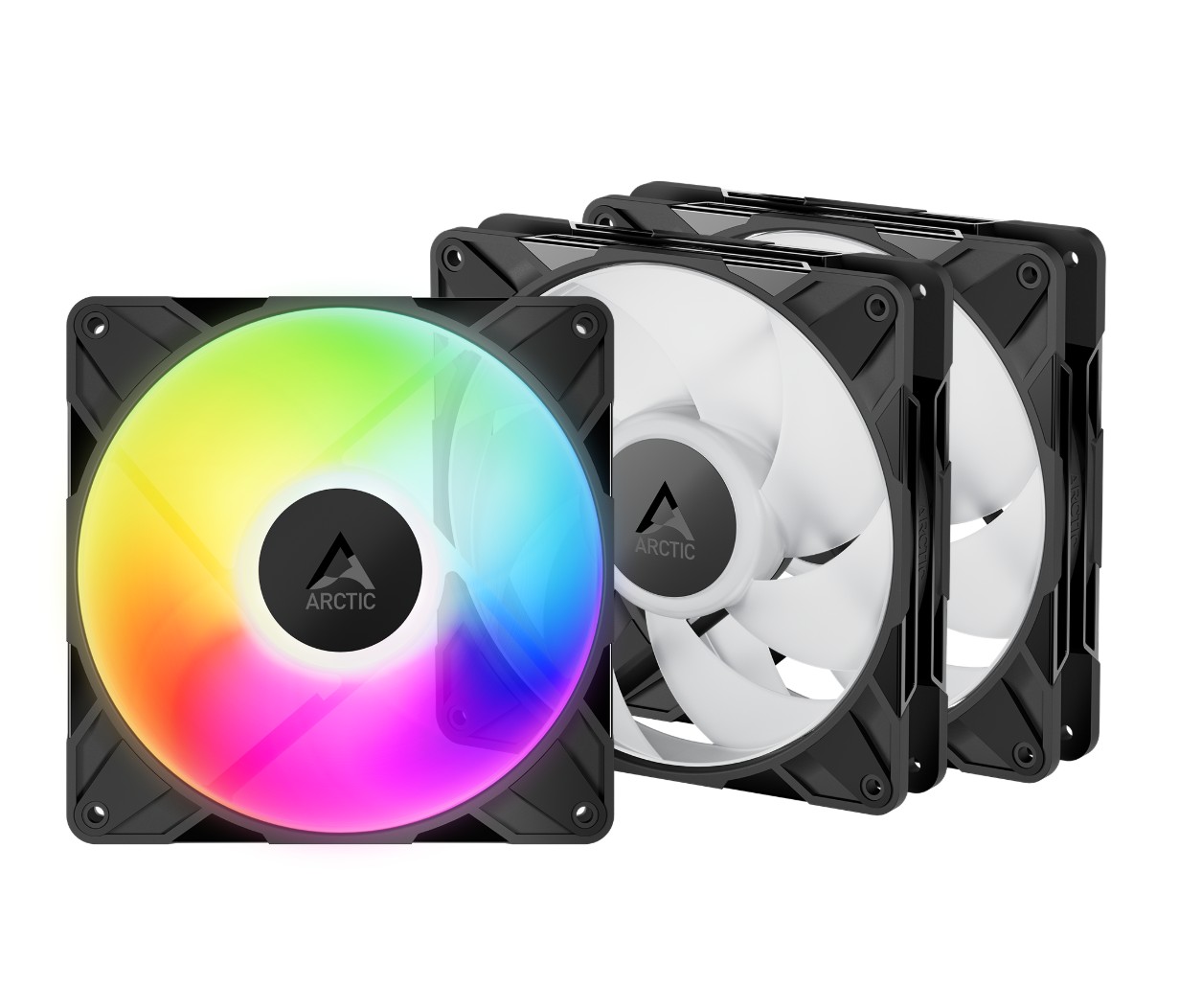 Matériels informatique Arctic ARCTIC P14 Pro PWM A-RGB 140mm Blanc Pack 3 infinytech Réunion 01