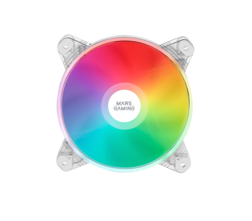 Matériels informatique MARS GAMING MFD 120mm RGB Transparent infinytech Réunion 01
