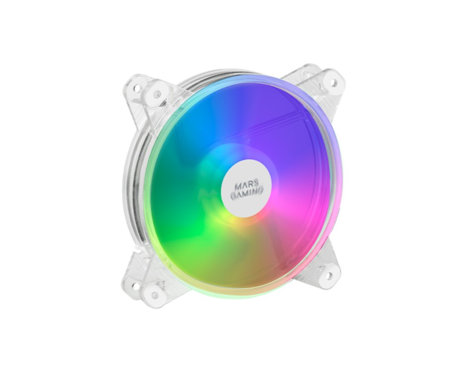 Matériels informatique MARS GAMING MFD 120mm RGB Transparent infinytech Réunion 02