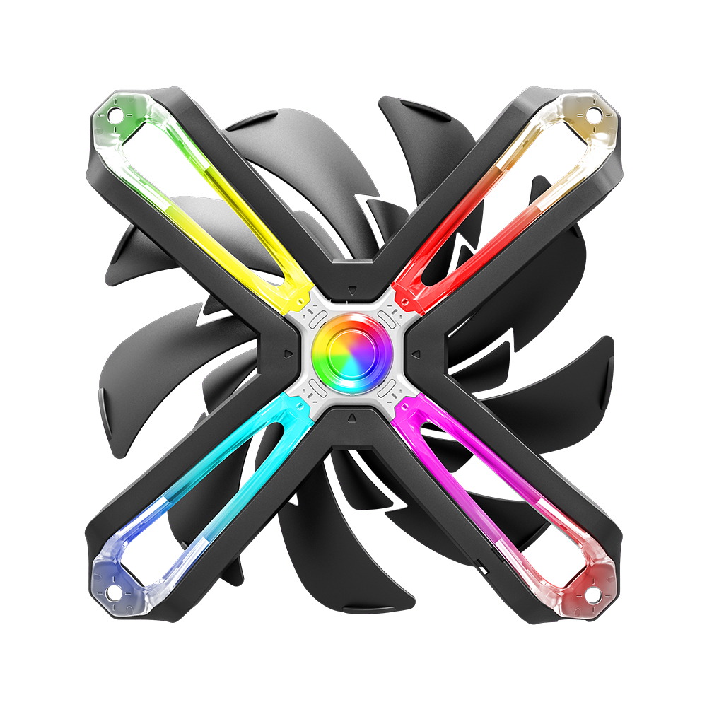 Matériels informatique ZALMAN SF140 140mm RGB Noir infinytech Réunion 01